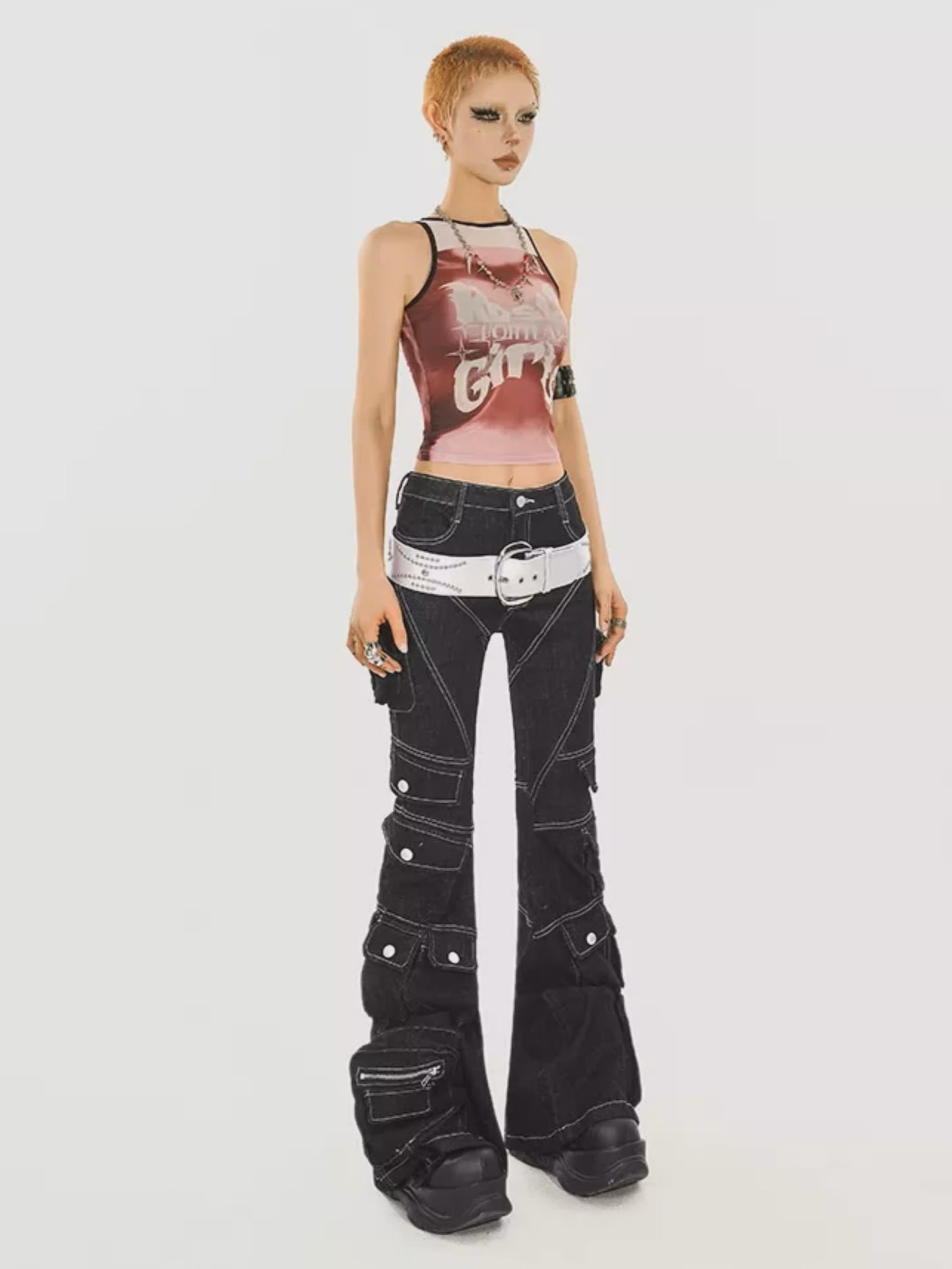 'Rebel Utility' Street-Ready Multi-Pocket Cargo Pants (Copy) AlielNosirrah