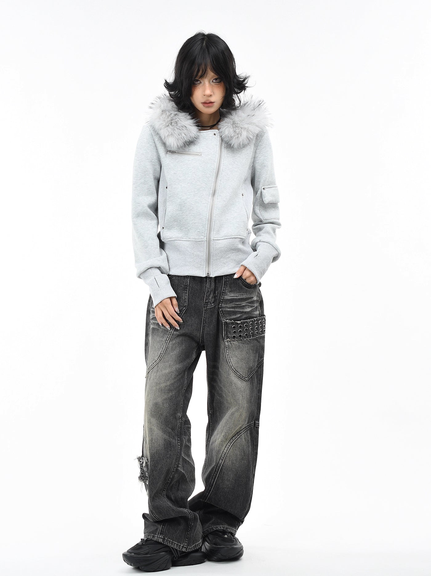 'Kitty Nova' Y2K Cat-Ear Cozy Hooded Puffer Jacket (Copy) AlielNosirrah