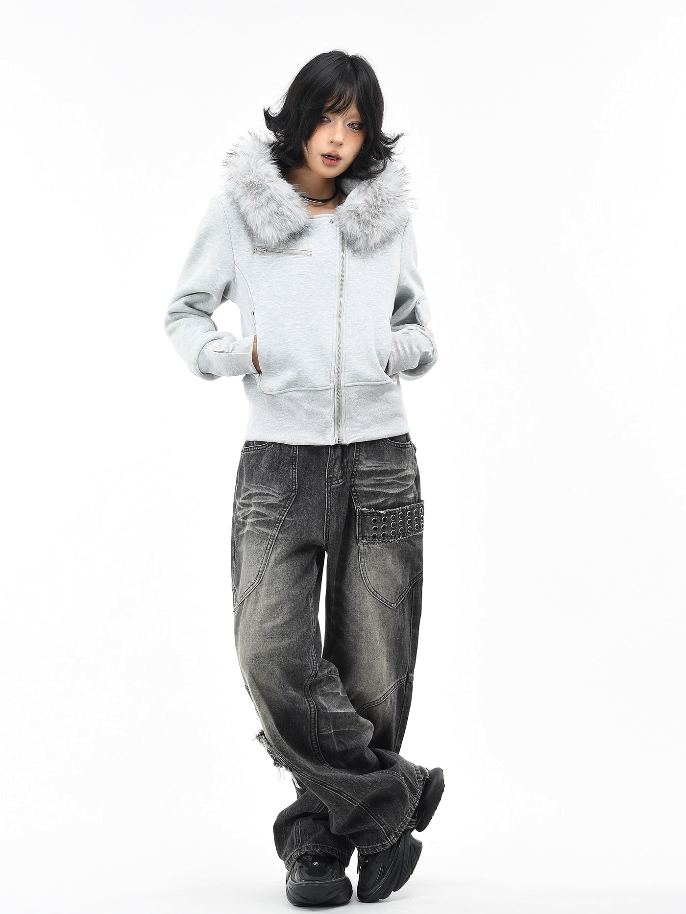 'Kitty Nova' Y2K Cat-Ear Cozy Hooded Puffer Jacket (Copy) AlielNosirrah