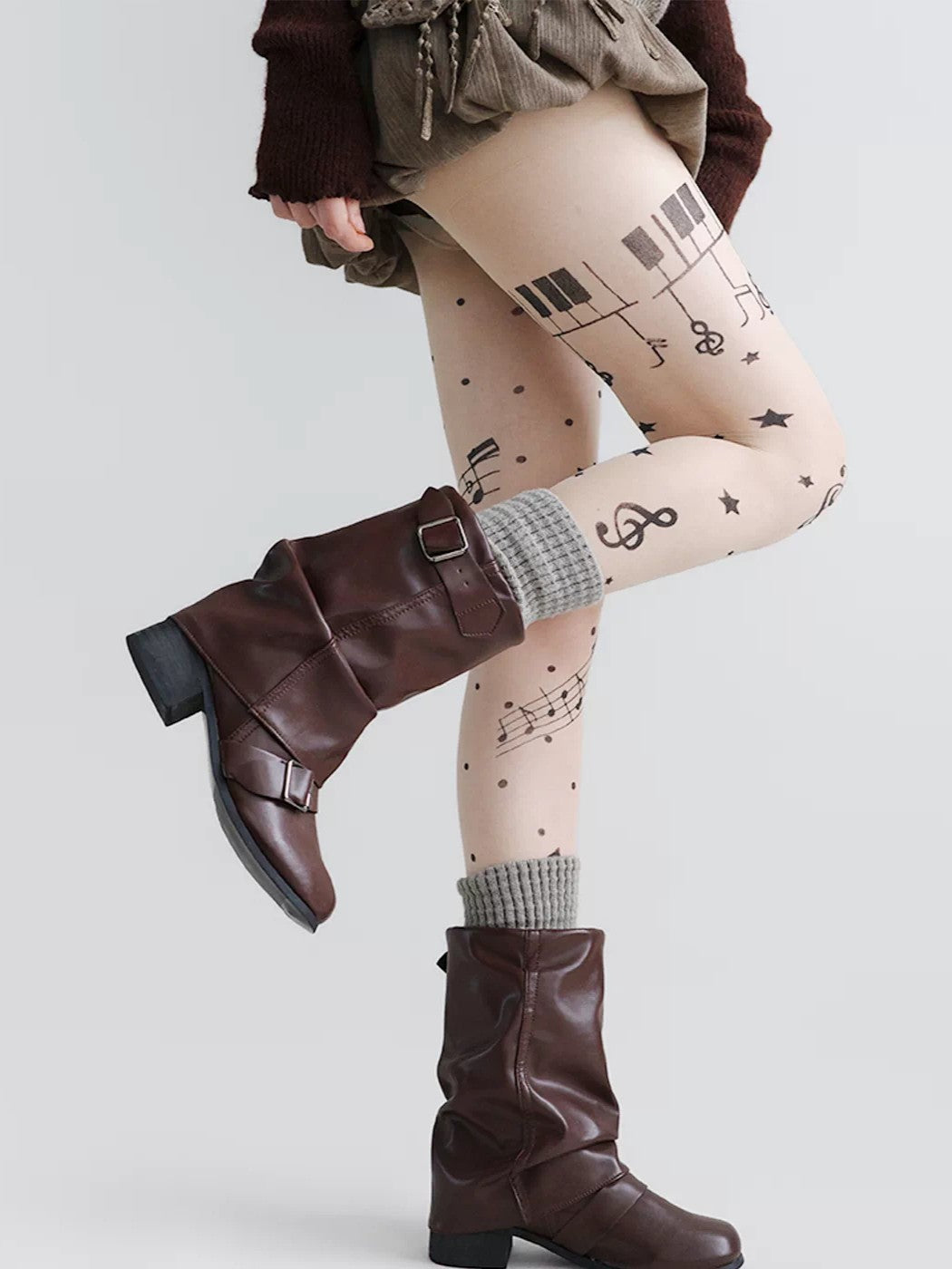 'Scars' Dark Punk Lace Up Tights (Copy) AlielNosirrah