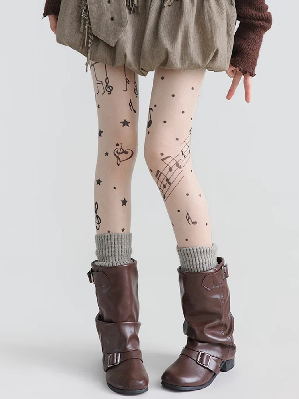 'Scars' Dark Punk Lace Up Tights (Copy) AlielNosirrah
