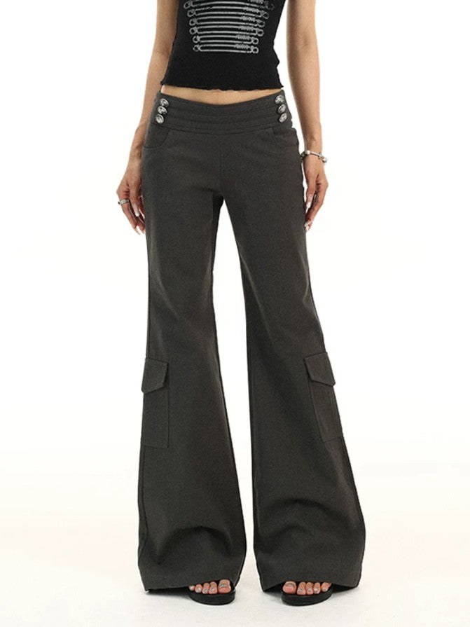 old-street-button-detail-flared-cargo-pants-3