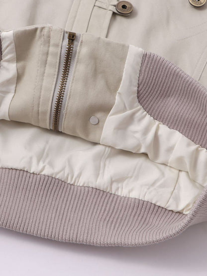 'Urban Heritage' Retro Streetwear Detachable Fur Embroidered Street Jacket (Copy) AlielNosirrah