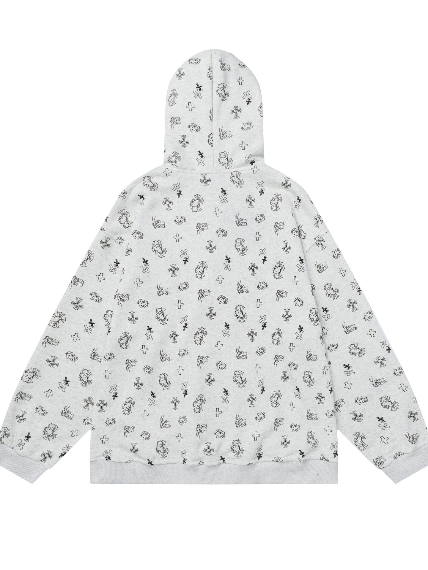 'Purrfect Kitty' Cute Cat-Ear Zipped Oversized  Hoodie (Copy) AlielNosirrah