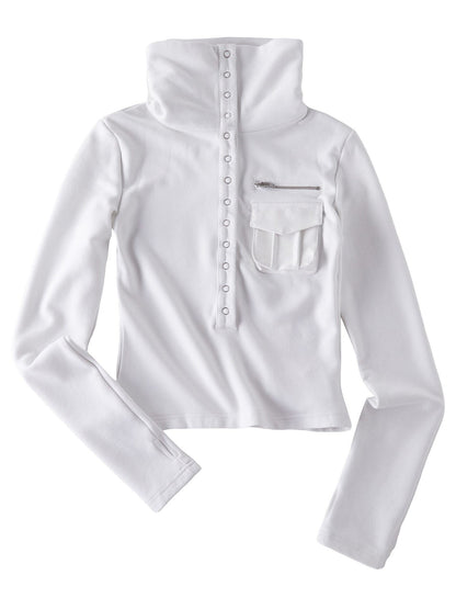 'Hidden Kitty' Kitty Striped Slim Fitted Long Sleeve Top (Copy) AlielNosirrah