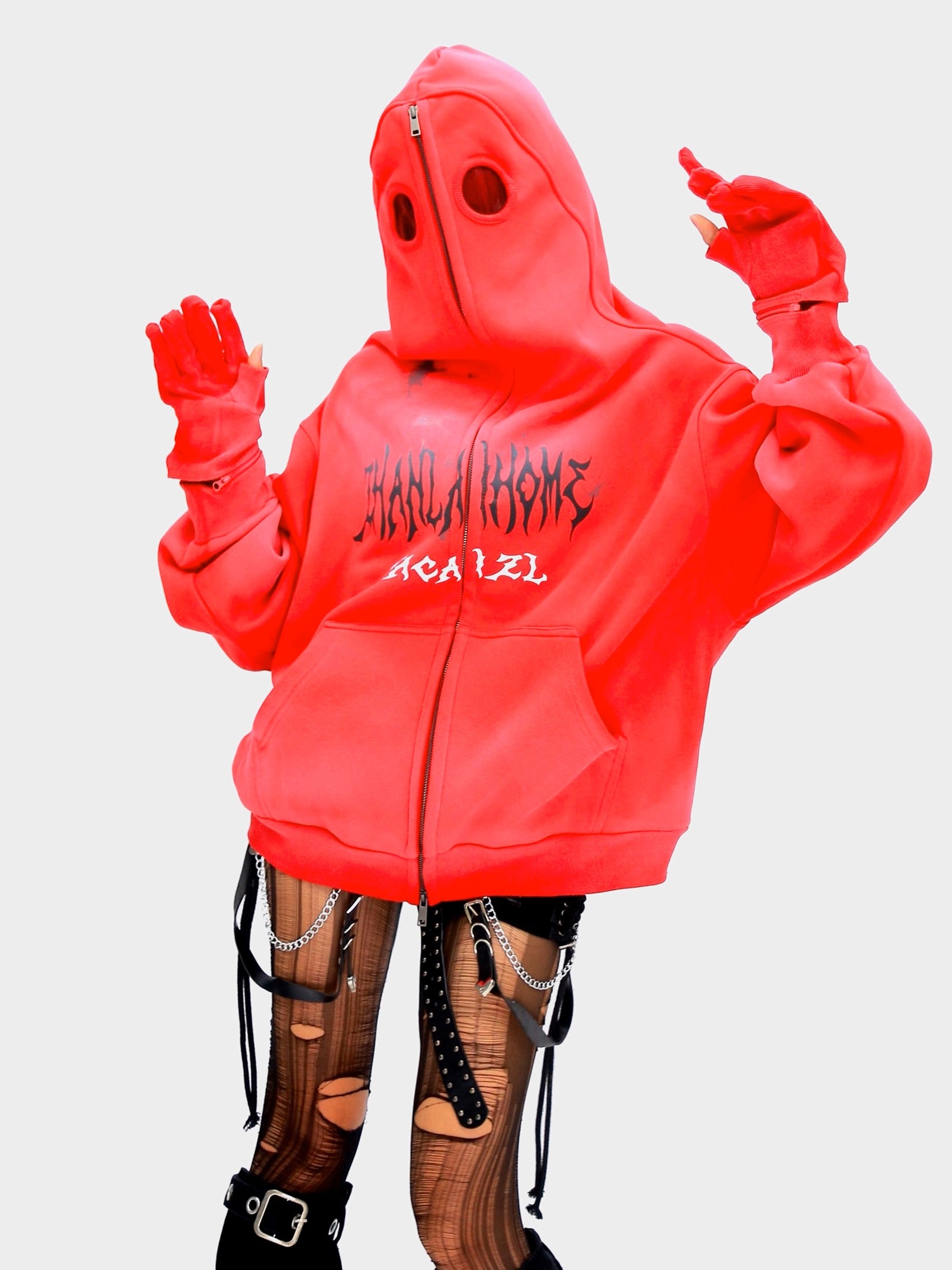 gaze-letter-print-tie-dye-hoodie-with-detachable-mask-gloves-6