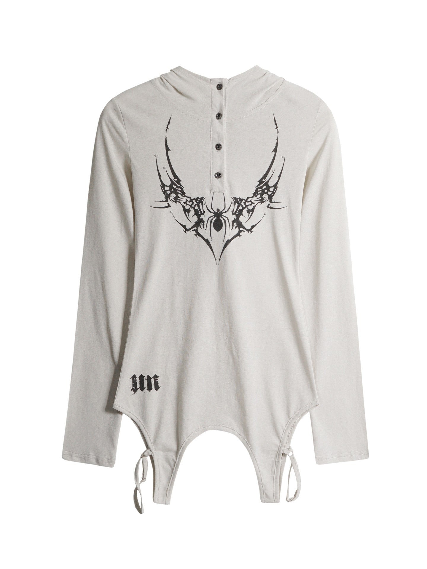 ’Sweet Venom' Retro Hot Girl V-Neck Loose & Flattering Long Sleeve Lightweight Blouse AlielNosirrah