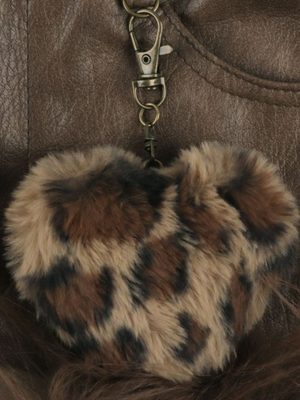 ’Wild Heart' Y2K Faux Fur Off-Shoulder Long Sleeve Top + Shorts Set (Copy) AlielNosirrah