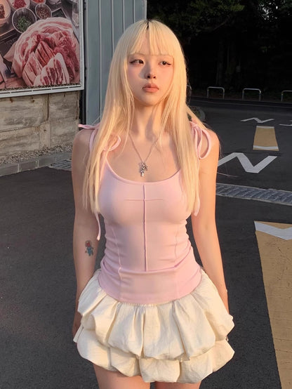 'Angel Wing' Sleeveless Summer Top AlielNosirrah