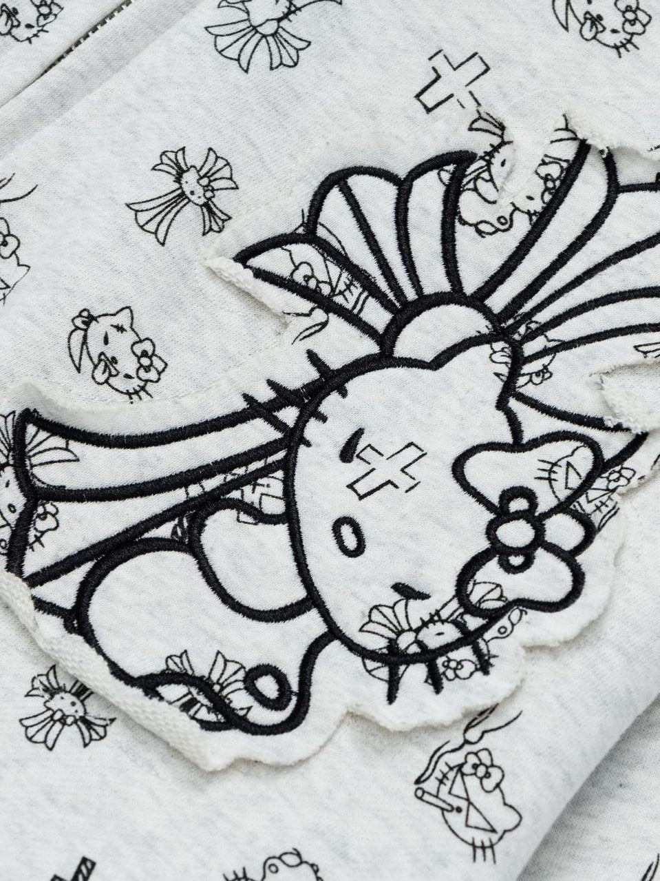 'Purrfect Kitty' Cute Cat-Ear Zipped Oversized  Hoodie (Copy) AlielNosirrah