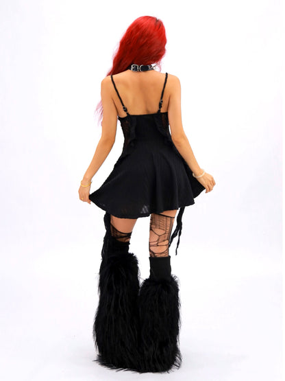 'Golden Hour' Irregular Ruffle Tube Dress Midi Skirt (Copy) AlielNosirrah