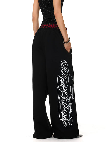 'Untamed Doll' Vintage Leopard Print Lounge Pants AlielNosirrah