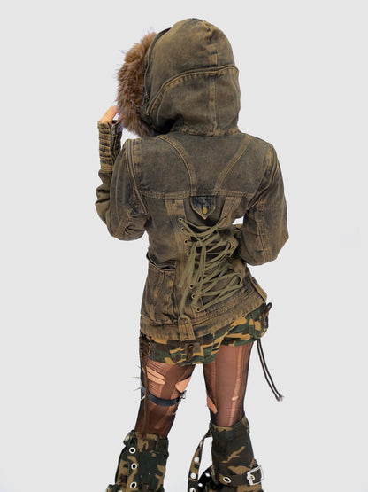 ’VersaDenim' Heavy-Duty Denim Jacket AlielNosirrah