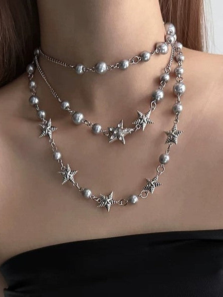 celestial-pearl-star-pearl-layered-chain-necklace-5