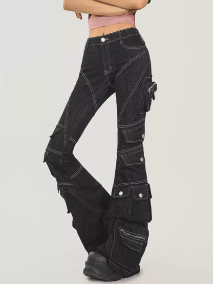 'Rebel Utility' Street-Ready Multi-Pocket Cargo Pants (Copy) AlielNosirrah