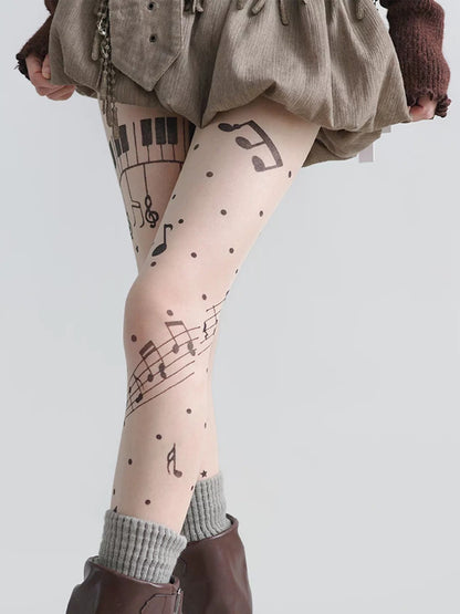 'Scars' Dark Punk Lace Up Tights (Copy) AlielNosirrah