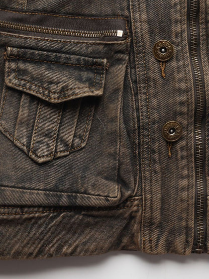 ’VersaDenim' Heavy-Duty Denim Jacket AlielNosirrah