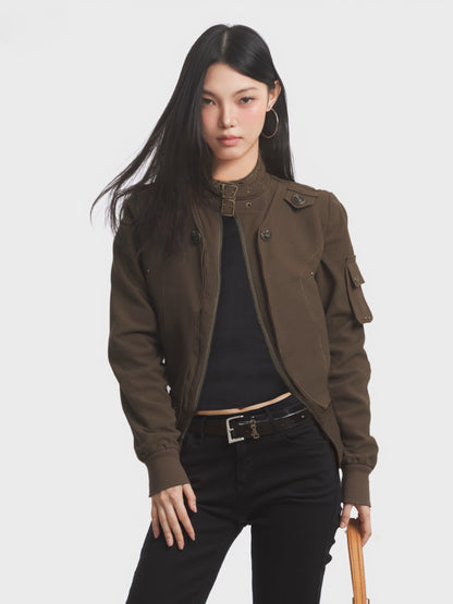 ’Urban Chill' Irregular Moto Workwear Style Jacket (Copy) AlielNosirrah