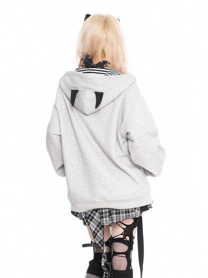 'Sugar & Spook' Y2K Cartoon Graphic Hoodie (Copy) AlielNosirrah