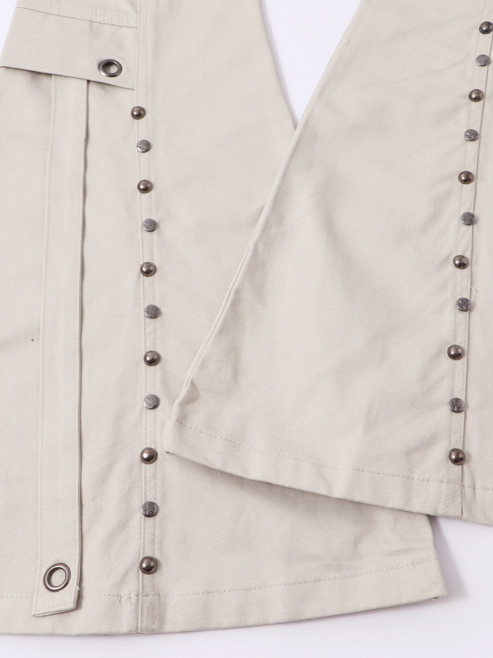 'Urban Edge' Autumn Winter Retro Apricot Flared Streetwear Work Pants AlielNosirrah