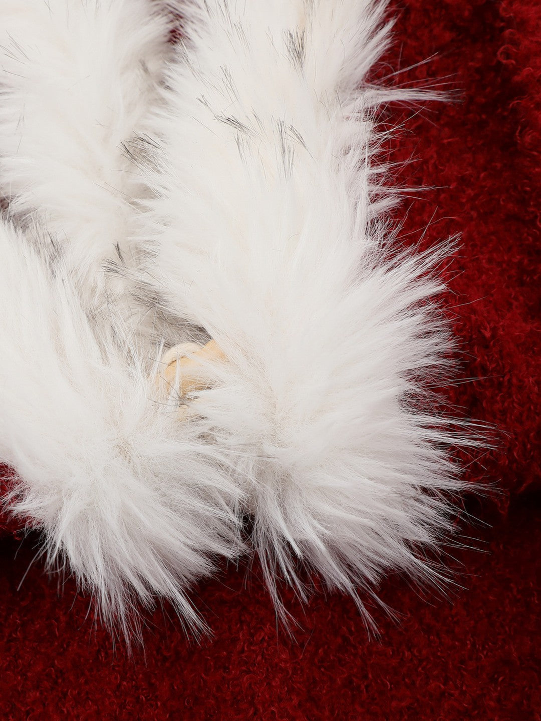 'Snowbound' Vintage Fleece-Lined Toggle Hooded Sweater AlielNosirrah