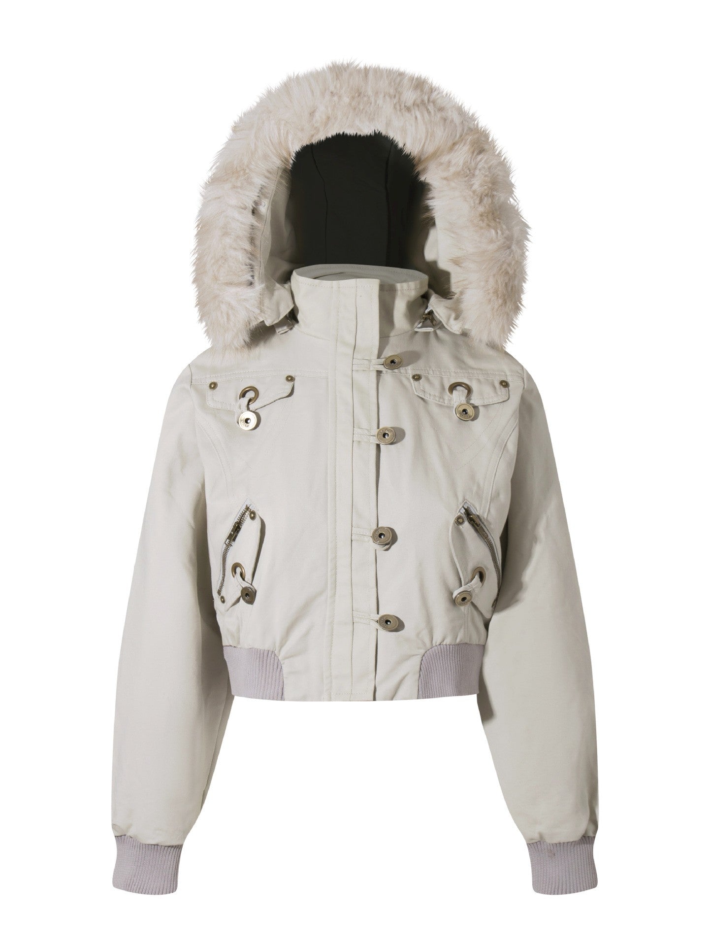 'Urban Heritage' Retro Streetwear Detachable Fur Embroidered Street Jacket (Copy) AlielNosirrah