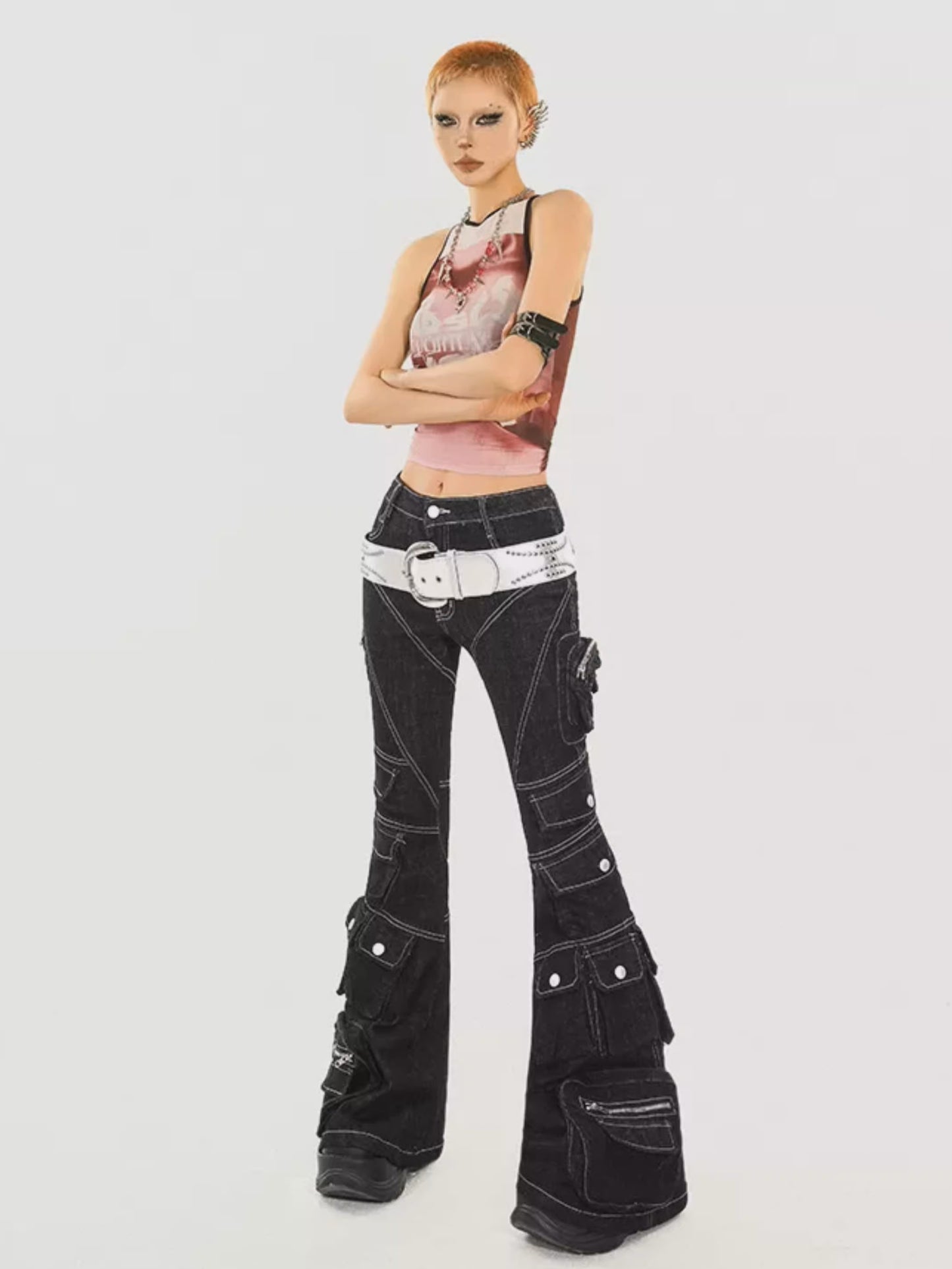 'Rebel Utility' Street-Ready Multi-Pocket Cargo Pants (Copy) AlielNosirrah