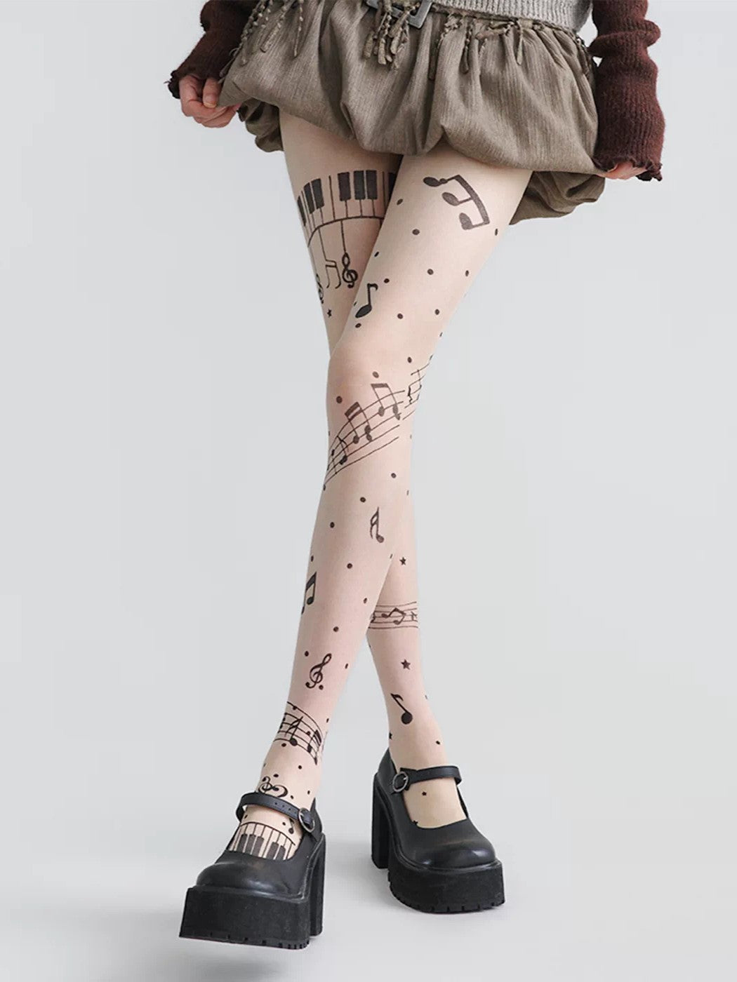 'Scars' Dark Punk Lace Up Tights (Copy) AlielNosirrah