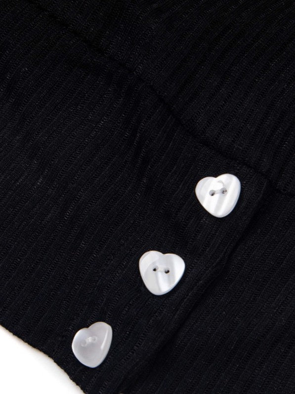 'Heartflare' Vintage Y2K One-Shoulder Loose Long Sleeve Top AlielNosirrah