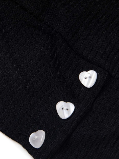 'Heartflare' Vintage Y2K One-Shoulder Loose Long Sleeve Top AlielNosirrah