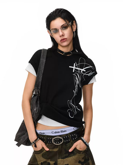 urban-signal-letter-print-crew-neck-t-shirt-3