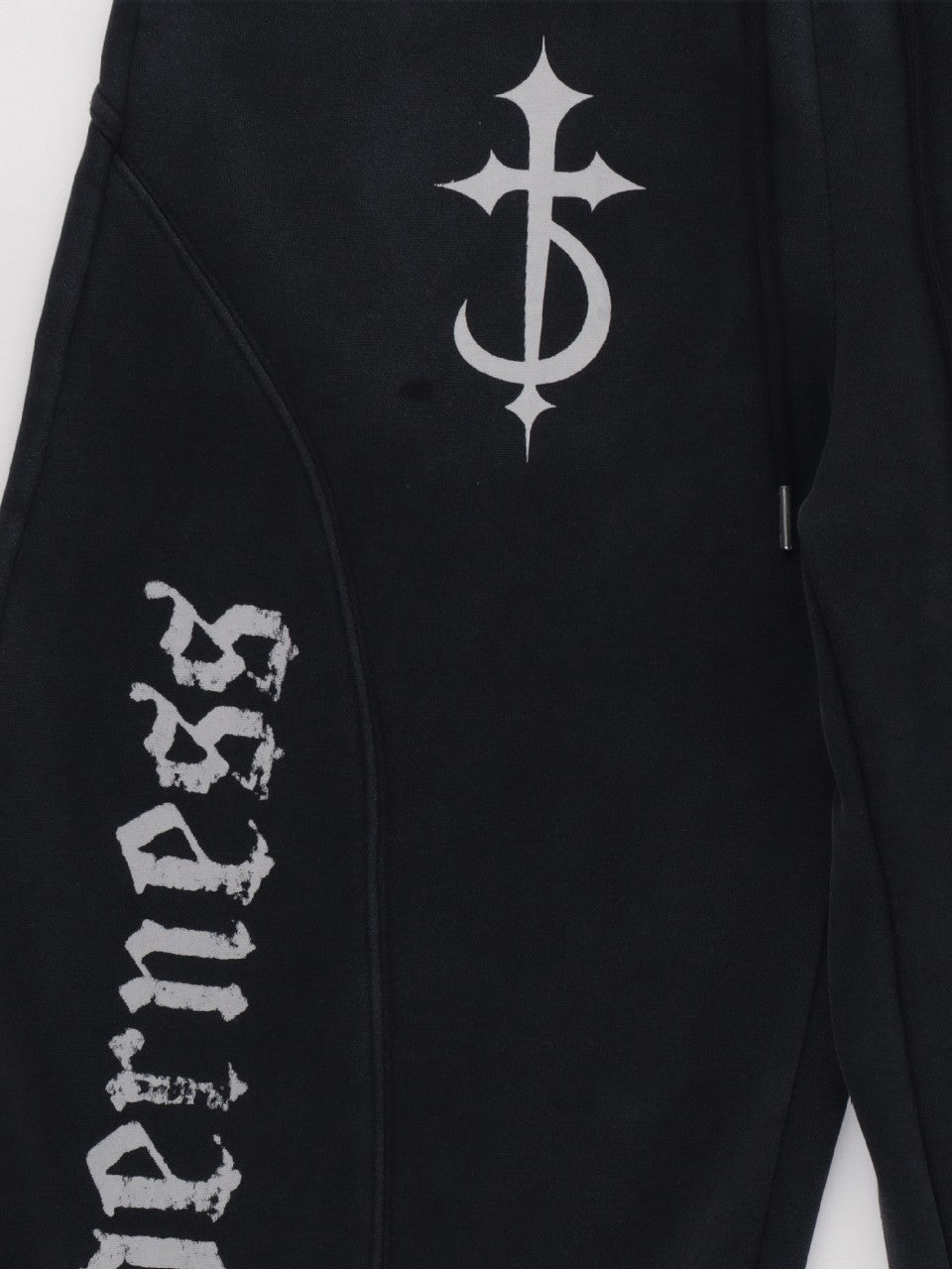 ’Wild Horned' Demon Horn Cropped Hoodie + Wide-Leg Pants Set AlielNosirrah