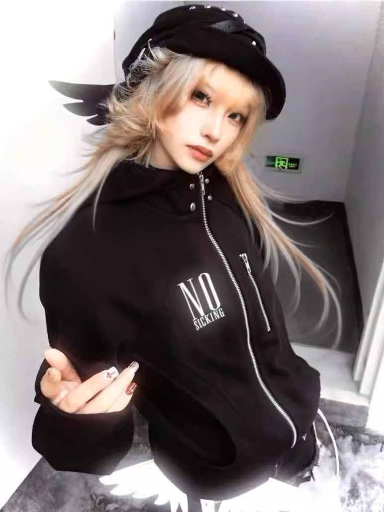 'Wrecking Rabbit' Y2K Punk Rabbit-Ear Hat (Copy) AlielNosirrah