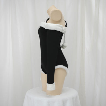 'White Rabbit' Wonderland Halloween Striped Bunny Ear Costume Set (Copy) AlielNosirrah