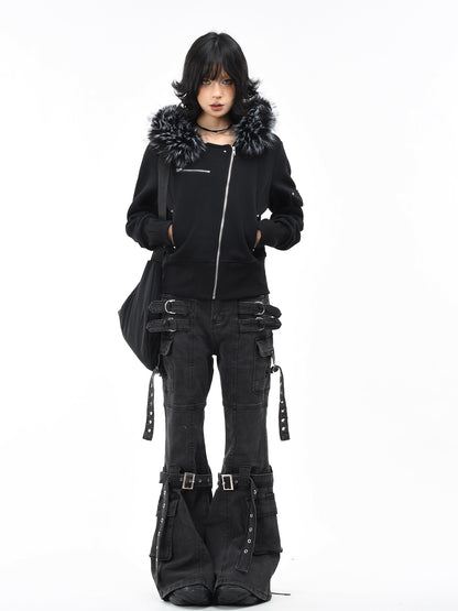 'Kitty Nova' Y2K Cat-Ear Cozy Hooded Puffer Jacket (Copy) AlielNosirrah