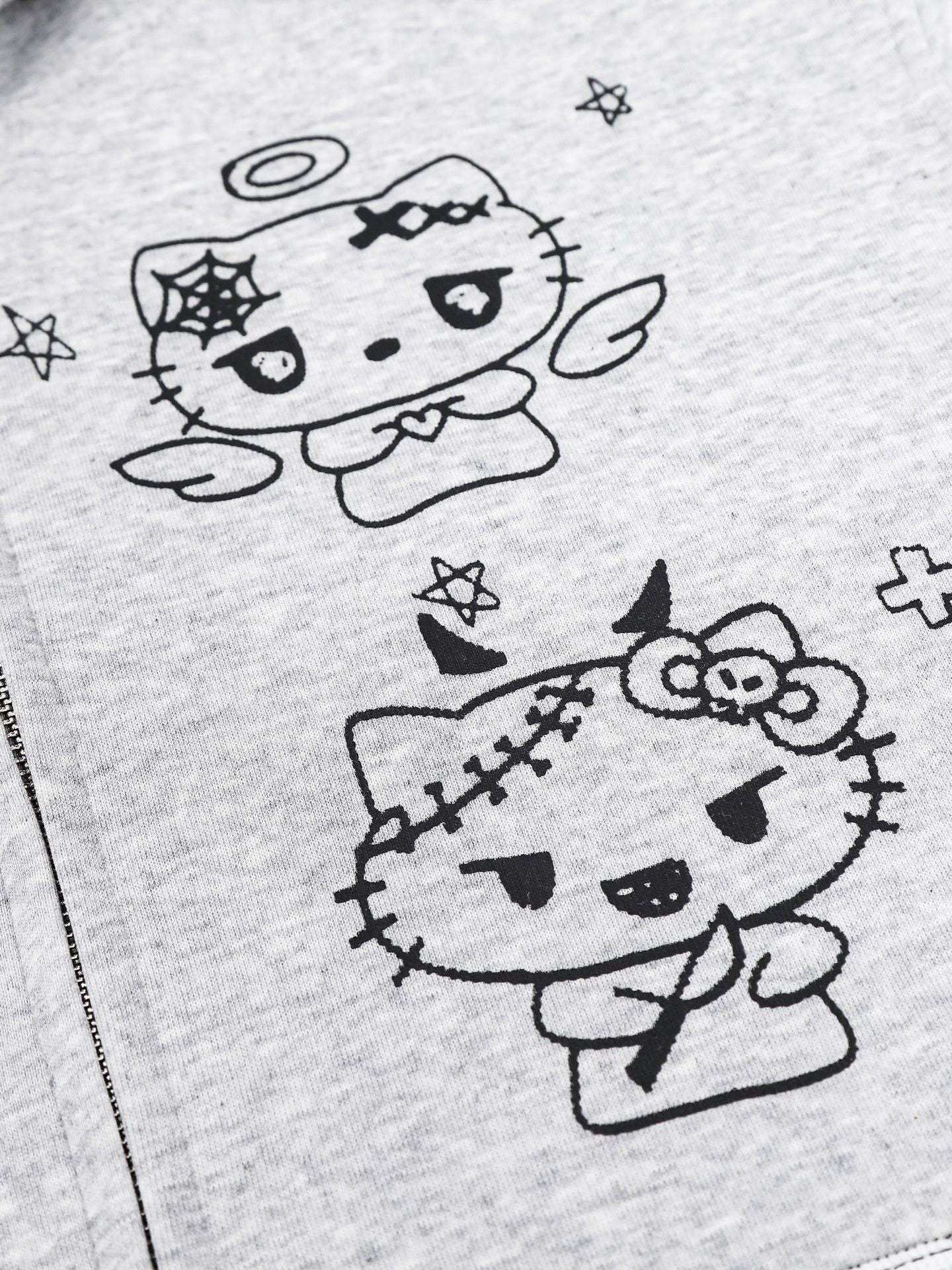 'Sugar & Spook' Y2K Cartoon Graphic Hoodie (Copy) AlielNosirrah