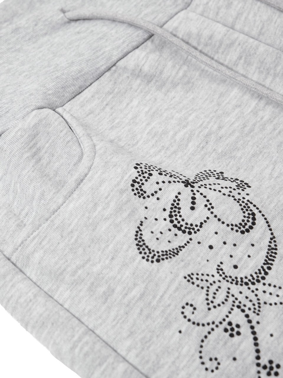 'Soft Bloom' Vintage Floral Slight-Flared Casual Pants AlielNosirrah