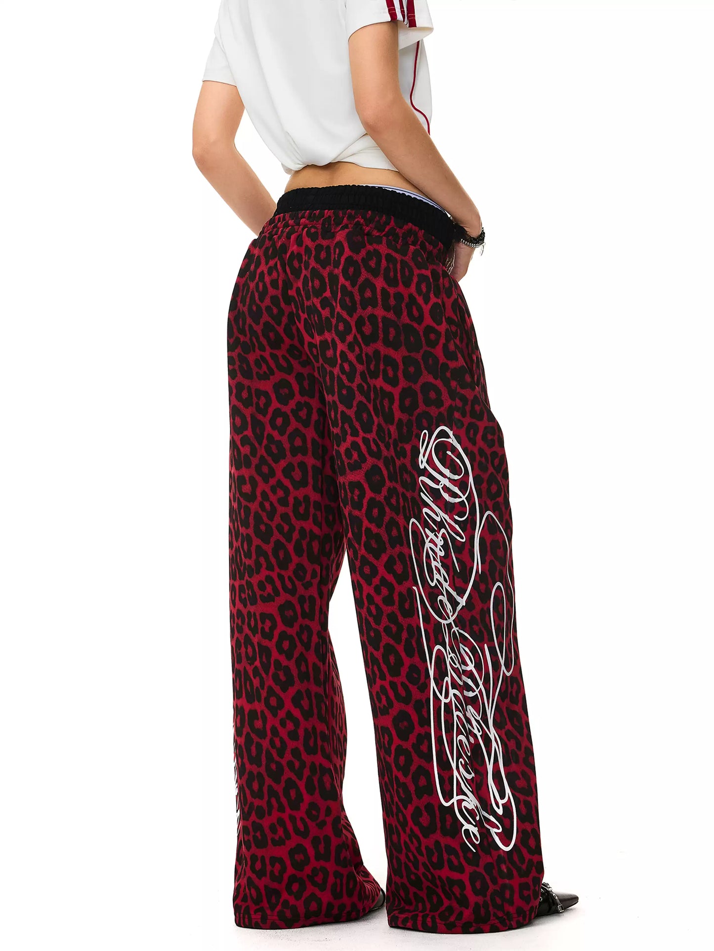 'Untamed Doll' Vintage Leopard Print Lounge Pants AlielNosirrah