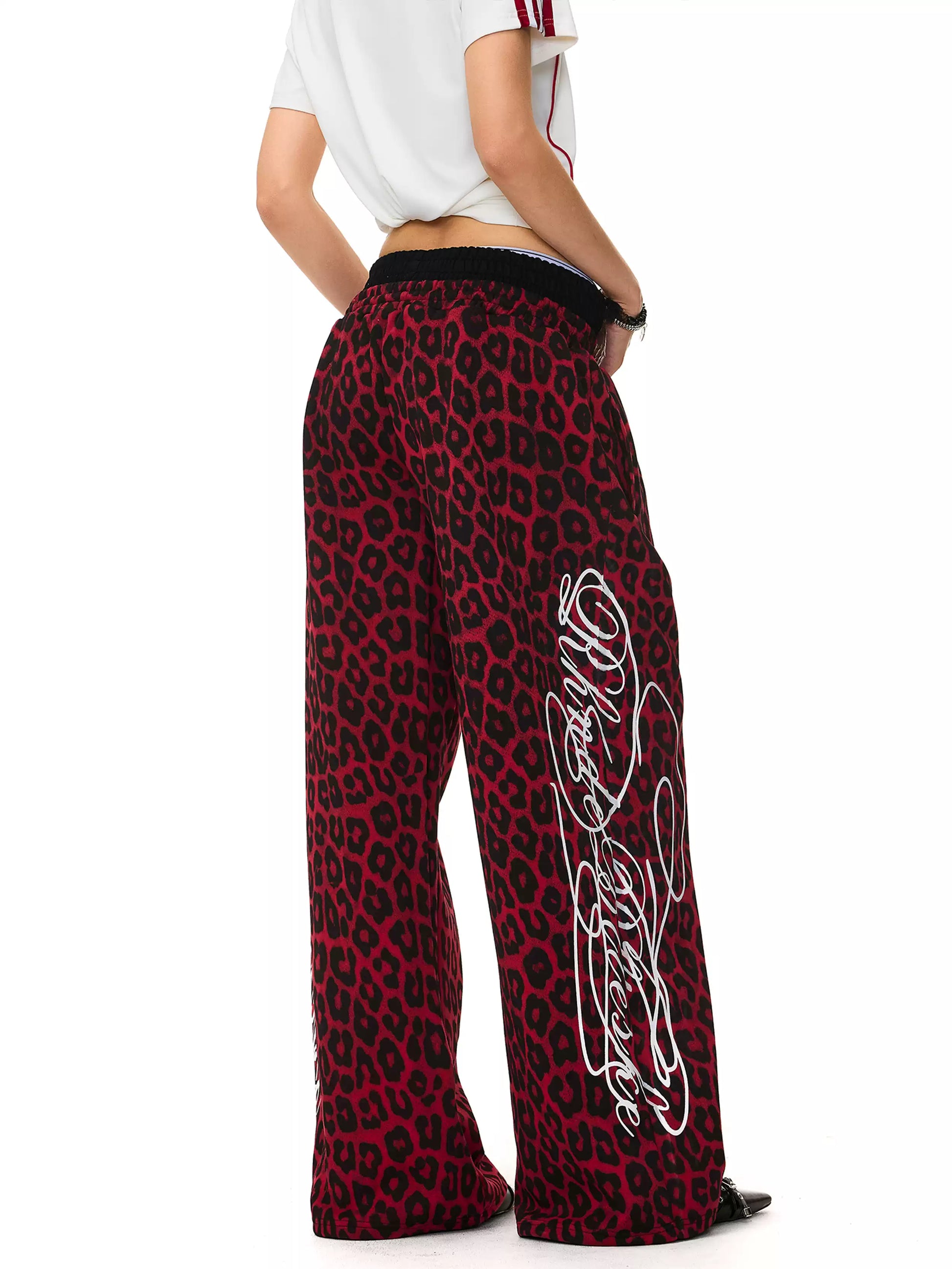 'Untamed Doll' Vintage Leopard Print Lounge Pants AlielNosirrah