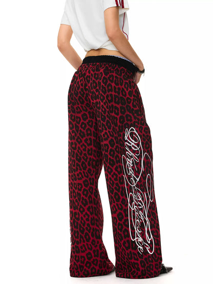 'Untamed Doll' Vintage Leopard Print Lounge Pants AlielNosirrah