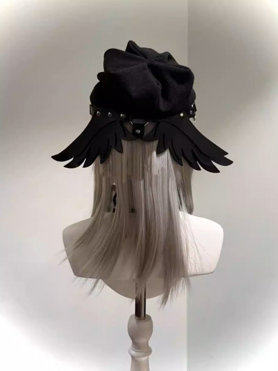 'Wrecking Rabbit' Y2K Punk Rabbit-Ear Hat (Copy) AlielNosirrah