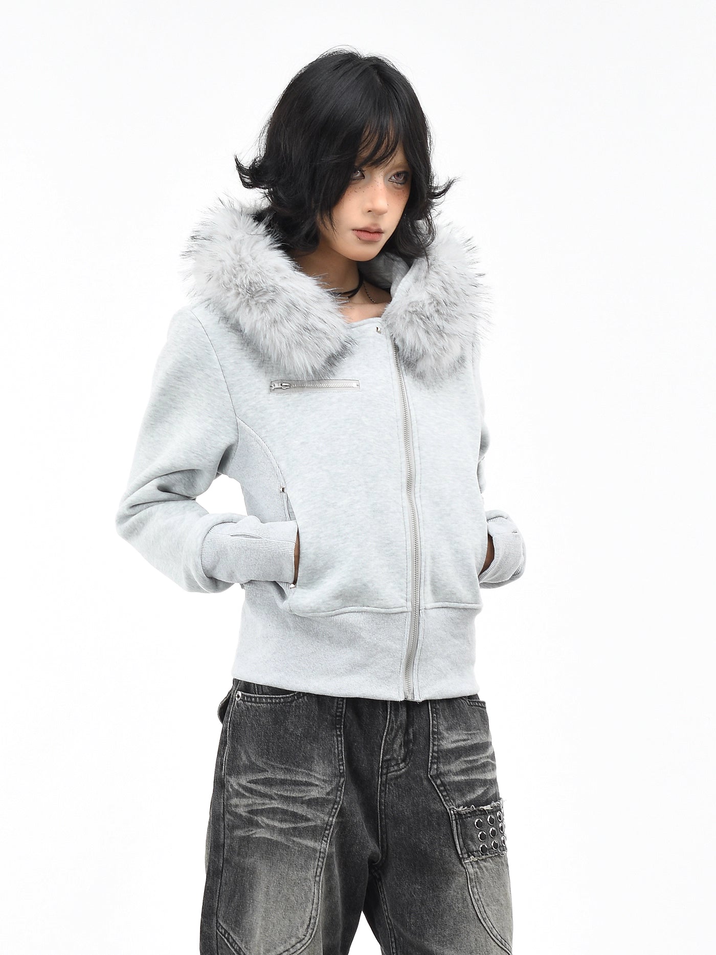 'Kitty Nova' Y2K Cat-Ear Cozy Hooded Puffer Jacket (Copy) AlielNosirrah