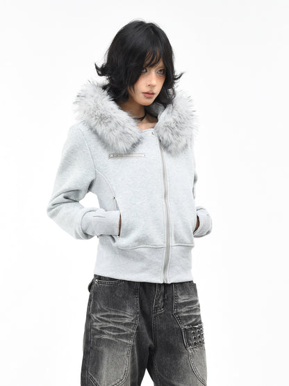 'Kitty Nova' Y2K Cat-Ear Cozy Hooded Puffer Jacket (Copy) AlielNosirrah