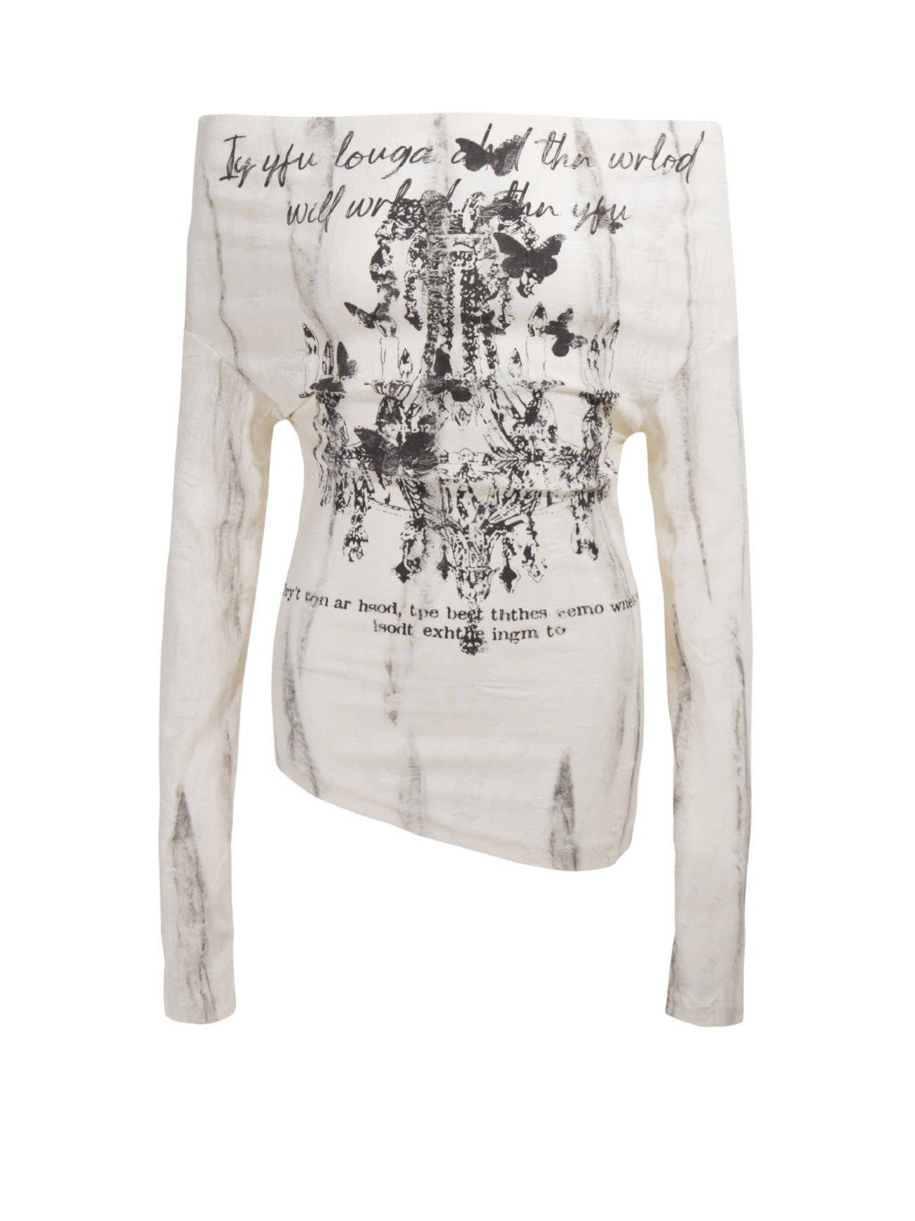 ’Urban Temptress' Color-Block Off-Shoulder Tie Top (Copy) AlielNosirrah