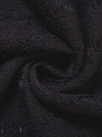 'Fierce Night' Sexy Distressed Knit Flared Pants AlielNosirrah