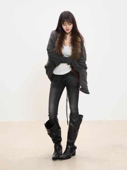 'Cozy Luxe' Casual Sweater Knit Cardigan AlielNosirrah