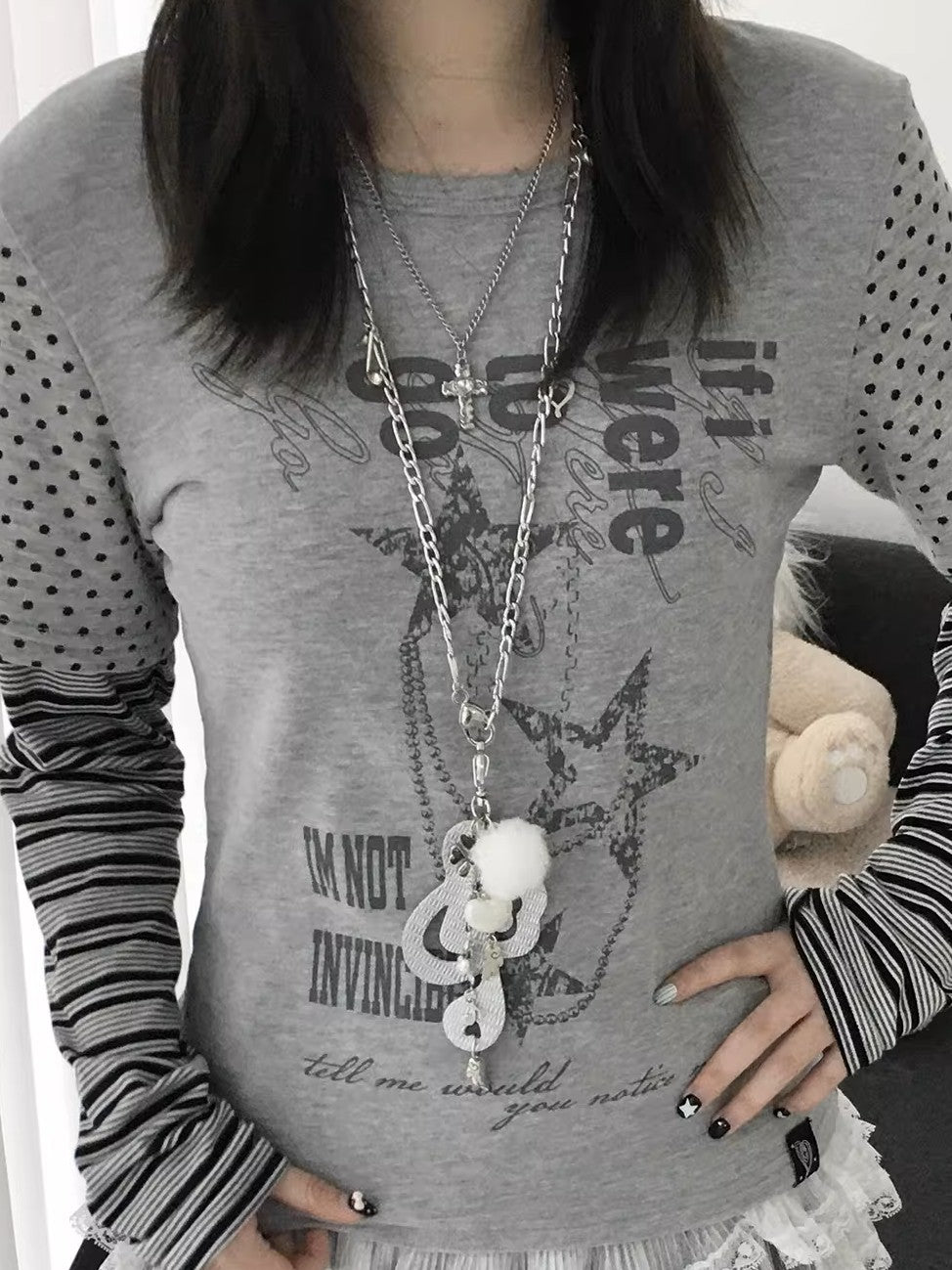 'Melody of Hearts' Y2K Angel Music Note Wing Necklace AlielNosirrah