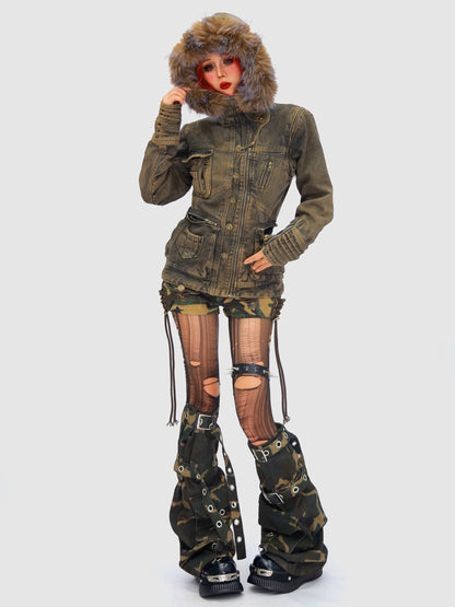 ’VersaDenim' Heavy-Duty Denim Jacket AlielNosirrah