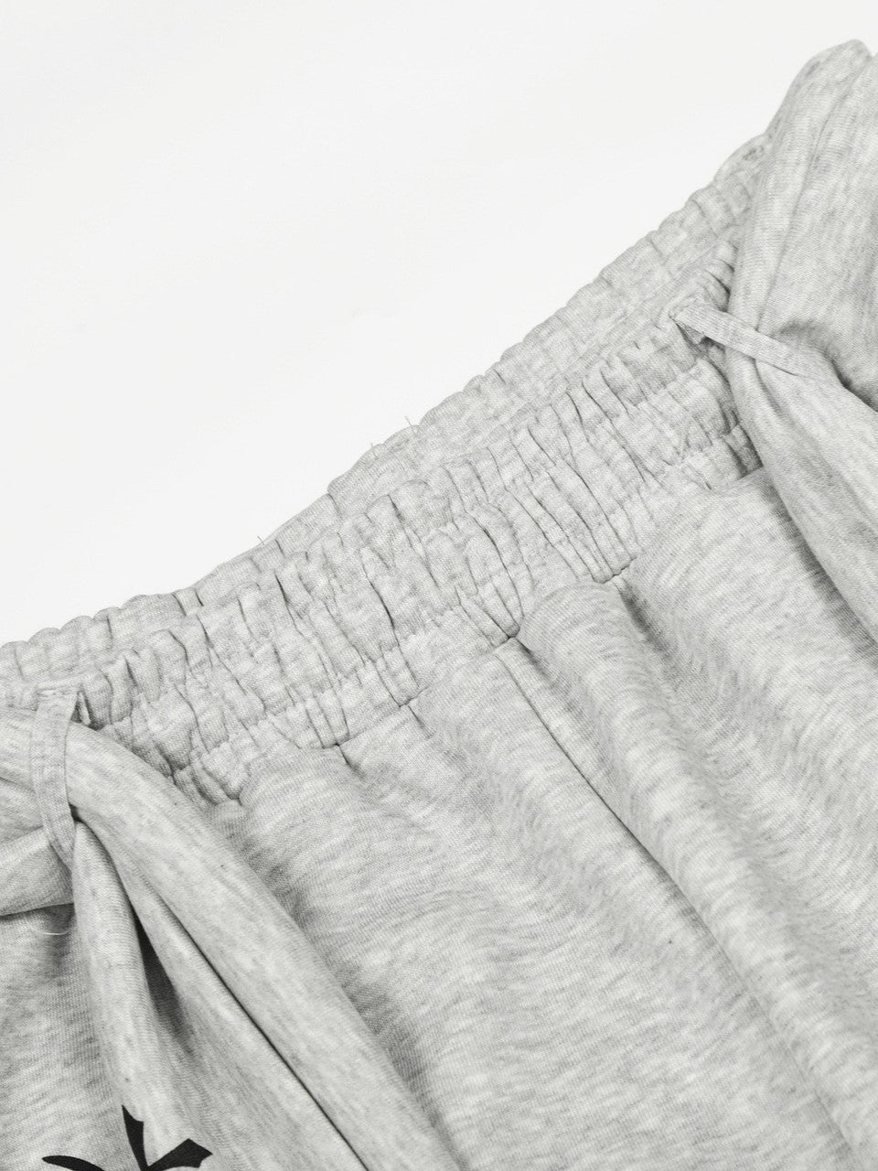 'Crosswalk' Street-Style Cross Print Casual Fleece Pants AlielNosirrah