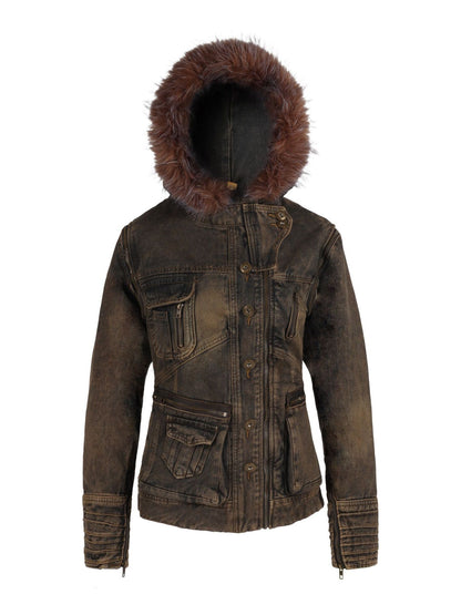 ’VersaDenim' Heavy-Duty Denim Jacket AlielNosirrah